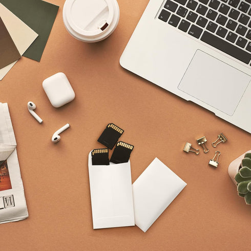 ValBox #1 Coin Envelopes 500Pcs/Box 2.25 x 3.5 Small Parts with Gummed Flap for Home, Garden, Office Use