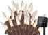 Vigdur 54FT Solar String Lights Outdoor, 150 Count Brown Wire Mini Fairy