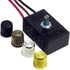 SwitchPrince ZE-03-1 Dimmer 3 300W 120V Lamp Switch Replacement Repair Kit Wire Inline Full Range Rotary Light