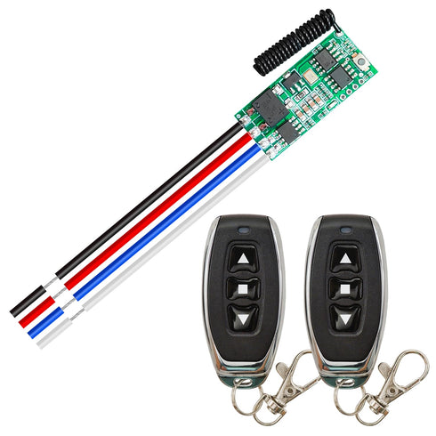 DieseRC Mini Wireless 12V DC Motor Remote Control Switch, Micro DC 5V~24V