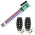DieseRC Mini Wireless 12V DC Motor Remote Control Switch, Micro DC 5V~24V