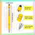 Zonon 38 Pieces Rubberized Ballpoint Pen with Stylus Tip, Stylish Metal Pen, Black Ink for Most Devices (Assorted