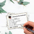Graduation Wish Cards - 50PCs High School or College Graduation Advice Cards for 2025 Celebration Party Supplies
