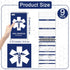 9Pcs 6x3.75Inch 70Sheet/Pad gisgfim EMT First Responders Vital Statistics Notepad EMS Field Notebook EMS Notepad EMT