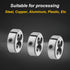 M8 x 1.25 Metric Right Hand Thread Die for Threading Mold Machining, 8mm Thread & 1.25mm Pitch Machine Thread Die