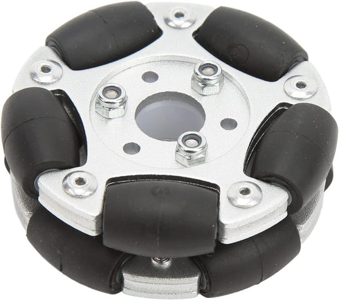 Mrisata 60mm 60mm 360 Robot Omni Directional Wheel Robot Omni Wheel Replacement Aluminium Alloy Robot Omni Wheel Robot