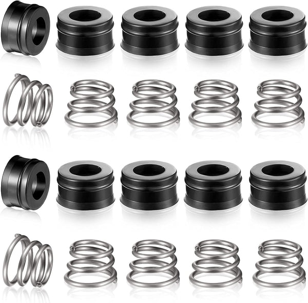 Hotop 20 Pieces RP4993 Replacement Seats and Springs, Faucet Repair Kit for Daily Replacement and Inventory