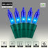 100LIGHTS BLUE Extra-Bright With End Connectors Christmas Decorative Lights 5.98m UL Certified Mini String Light Set Waterproof for Home Garden Holiday Christmas Tree Party Patio Decor Wedding by JUSTPRO