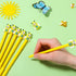 Fainne 60 Pcs Bee Pens, Black Ink Gel Pens for Kids, Cute Cartoon Fine Point Roller Marker Pens for Classroom