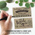Punch Cards for Loyalty Rewards – Set of 50 Blank Vouchers for Small Business, Coffee Shop, Salon Promotions