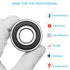 4 Pcs R8-2RS Bearings, 1/2" ID x 1-1/8 OD x 5/16" Thick, Double Rubber Sealed Miniature Ball Bearings
