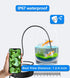 USB C Endoscope Inspection Snake Camera, 5.5 mm Waterproof Borescope for iPhone and OTG Android Phone, 16.4 Ft Cord