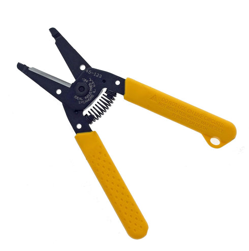 IDEAL Electrical 45-123 T-Cutter Wire Cutter, Spring Loaded Steel Pliers