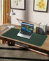 Office/Home(23.6"x13.8",Dark Leather Desk Pad Protector,Desk Cover mat,Office Desk mat,Laptop Mat for Desk, Non-Slip