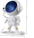 NIIWLAGIT 360 Astronaut Aurora Galaxy Projector, Rotating Star & Moon Night Light with White Noise, Music Sync, Remote