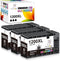 Miss Deer 1200XL Black Ink Cartridges Compatible for Canon PGI-1200XL, Work for Maxify MB2720 MB2050 MB2350 MB2320