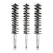 3pcs Stainless Steel Bore Brush, 17mm Dia Cleaning Wire Brush with Handle for Tubes