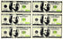 Realistic Looking $100 Bill Erasers (36 Pack), Almost 3" x 1.25" Rubber for School Student Incentive