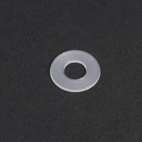 uxcell Nylon Flat Washers M6, Pack of 200, 13mm OD, 6mm ID, 1mm Thickness for Faucet Pipe Water Hose
