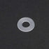 uxcell Nylon Flat Washers M6, Pack of 200, 13mm OD, 6mm ID, 1mm Thickness for Faucet Pipe Water Hose
