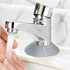 WSIWZAI 4PCS Small Sink Faucet Splash Handle Drip Guard Mat Silicone Pad Protectors Behind Draining for Kitchen
