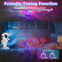 Astronaut Galaxy Star Projector Night Light, Starlight Space Nebula Sky Starry Ceiling LED Lamp with Timer and Remote