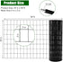 Elementool 16 2x3 inch 24 50 Gauge Hardware Cloth x ft Chicken Wire Fence Galvanized Steel Mesh Rolled Fencing