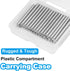 Yinpecly 25 4mm 30mm Pin,304 Pcs x Shelves Dowel Stainless Steel Dowel Pin, Shelf Support Pegs Pin Metal Bookshelf Pegs