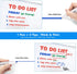 Set 4 Count 1 maxtek Low Odor Dry Erase Markers Chisel Tip, Whiteboard Markers with Magnetic Eraser