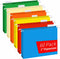 Extra Capacity Hanging File Folders, RAZCC 60 Pack - Letter Size Reinforced Hanging Folders with Heavy Duty 1 Inch