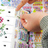 Decorative Laminated Bible Tabs, 100PCS Cute Bible Tabs for Women, 66 Book Tabs, 34 Blank Tabs