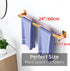Bathroom Towel Bar, 24 Inch Wall Mounted Towel Rack, Heavy Duty Bath Hand Holder Organizer, Modern Gold Bathroom