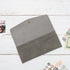 NatSumeBasics Cash Envelope Wallet, Grey Budget Money Dollar Bill Receipt Coupon Holder for Women and Men