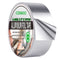 COSIMIXO Heavy Duty Silver Aluminum Foil Duct Tape, 4.0mil x 2 Inches x 70 Yards for HVAC and Metal Repair