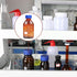 stonylab 500 ml Amber Borosilicate Glass Storage Bottles with GL45 Screw Cap, 1 Pack for Lab Reagent Media