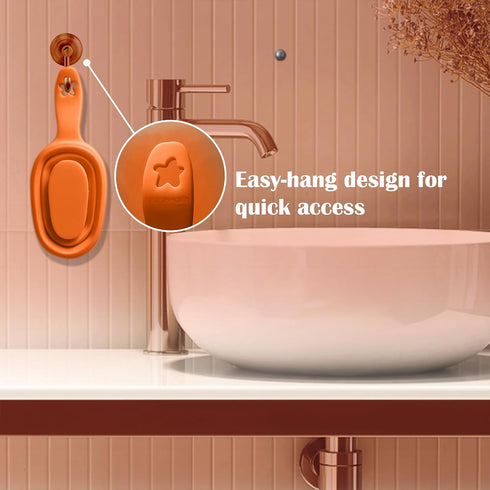 2 5 Reusable Pee Cups for Ovulation & Pregnancy Test Strips - Leak-Proof Urine Sample Cups, Collapsible Silicone Design