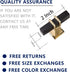 Cabinet Pulls Matte Black and Gold Cabinet Handles, 10 Pack Square Black and Gold T Bar Cabinet Handles Drawer Cabinet Knobs Cupboard Hardware, Stainless Steel Single Hole Cabinet Knobs by Redunest