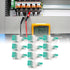 10PCS 1 in 3 out Lever Wire Connectors, Compact Quick Connect Electrical Terminals for 10-20AWG Wires