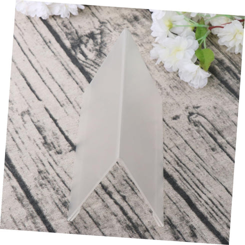 LALAFINA Acrylic Double-sided Seat Card Display Card for Acrylic Table Change Lightweight Practical Design Suitable