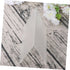 LALAFINA Acrylic Double-sided Seat Card Display Card for Acrylic Table Change Lightweight Practical Design Suitable