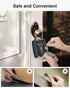 Resettable (1 Pack, Puroma Large Key Lockbox with Hook, Combination Code Lock Box, Waterproof Security Wall Mount Lock