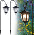 Dynaming 2 Pack Solar Hanging Lights Outdoor, Solar Powered Garden Decorative Lanterns