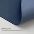 Leather Desk Mat, Non-Slip PU Desk Pad for Office and Home, Large Mouse Pad and Desk Organization (Dark Blue, 31.5"x
