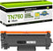 GREENCYCLE Compatible Toner Cartridge Replacement for Brother TN760 TN-760 TN730 with CHIP (Black, 1-Pack)