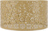 SPYMINNPOO E27 E14 8.7x4.7in Metal Exquisite Hollow Out Decorative Lamp Shade Soft Light for Chandeliers, Floor Lamps