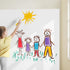 Self Adhesive Magnetic White Board Set, 39x17 inch Dry Erase Boards for Wall, Glass, Office, Home, Peel and Stick