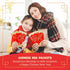 Chinese New Year Red Envelopes - 24-Count Chinese Red Packets, Hong Bao with Gold and Red Foil Design, Gift Money Envelopes, 4 Designs by MATICAN