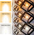 SHINESTAR Dimmable E26 LED Light Bulbs, 60 Watt Equivalent, 6W High Brightness 4000K Daylight White, 8 Packs