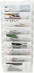 EasyPAG Wall File Organizer, 10 Tire Vertical Mesh Metal Hanging File Holder, Paper Document Rack for Home Office