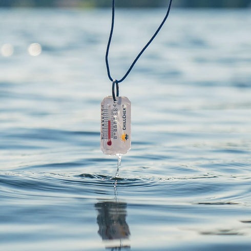 Swimming, Sun Company ChillChek - Waterproof Thermometer with Breakaway Lanyard | Water Proof Temperature Gauge